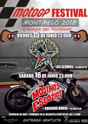 CELTAS CORTOS + LOS ATOMOS + DJ MOTO GP